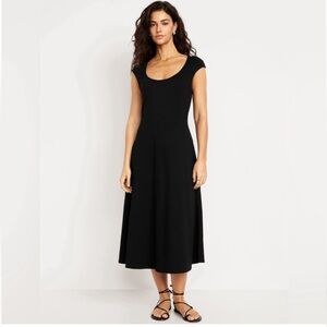 Women’s midi A-line dress